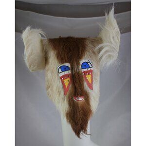 Native Folk Art Fur Mask All Hide No Wood ?(Alaskan Tourism Creation)?